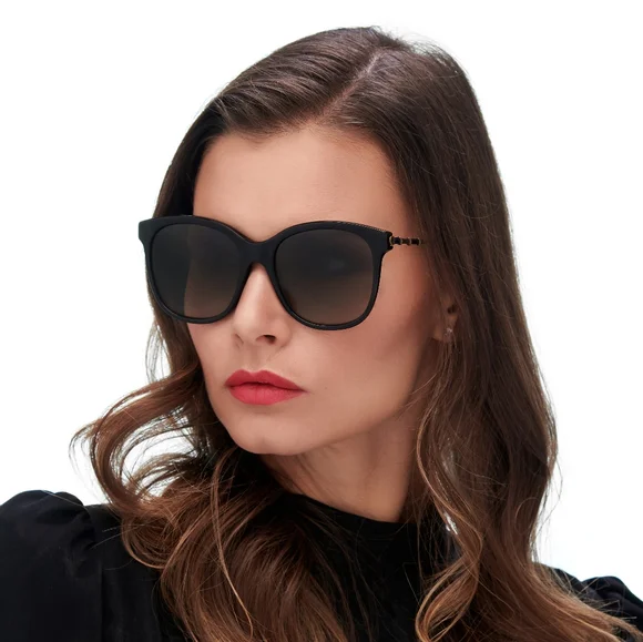 New Gucci Black Sunglasses GG0654S 001 Women's Gucci Eyewear - Picture 6 of 9